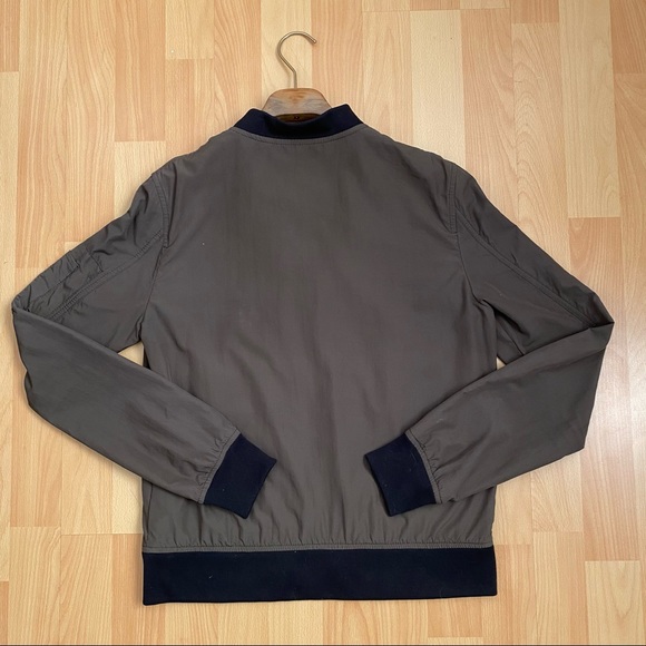 Zara Kaki Bomber Jacket - Picture 4 of 4